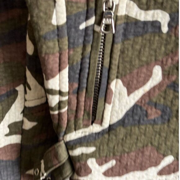 Alexis Women Long Sleeve Zip Front Closure Zipper Front Pocket Jacket Camouflage - Picture 11 of 15